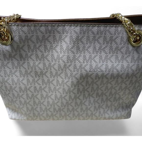 Michael Kors Jet Set Tote - Vanilla/Acorn - Used, Great Condition, Bargain! - Picture 5 of 13